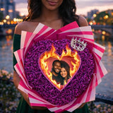 The Burn Away Glitter Roses Bouquet [New 2026] Madeofrose®