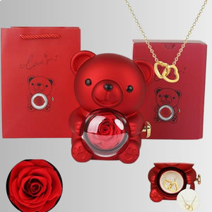 5 in 1 Eternal Rose Box & Engraved Necklace [NEW 2025]