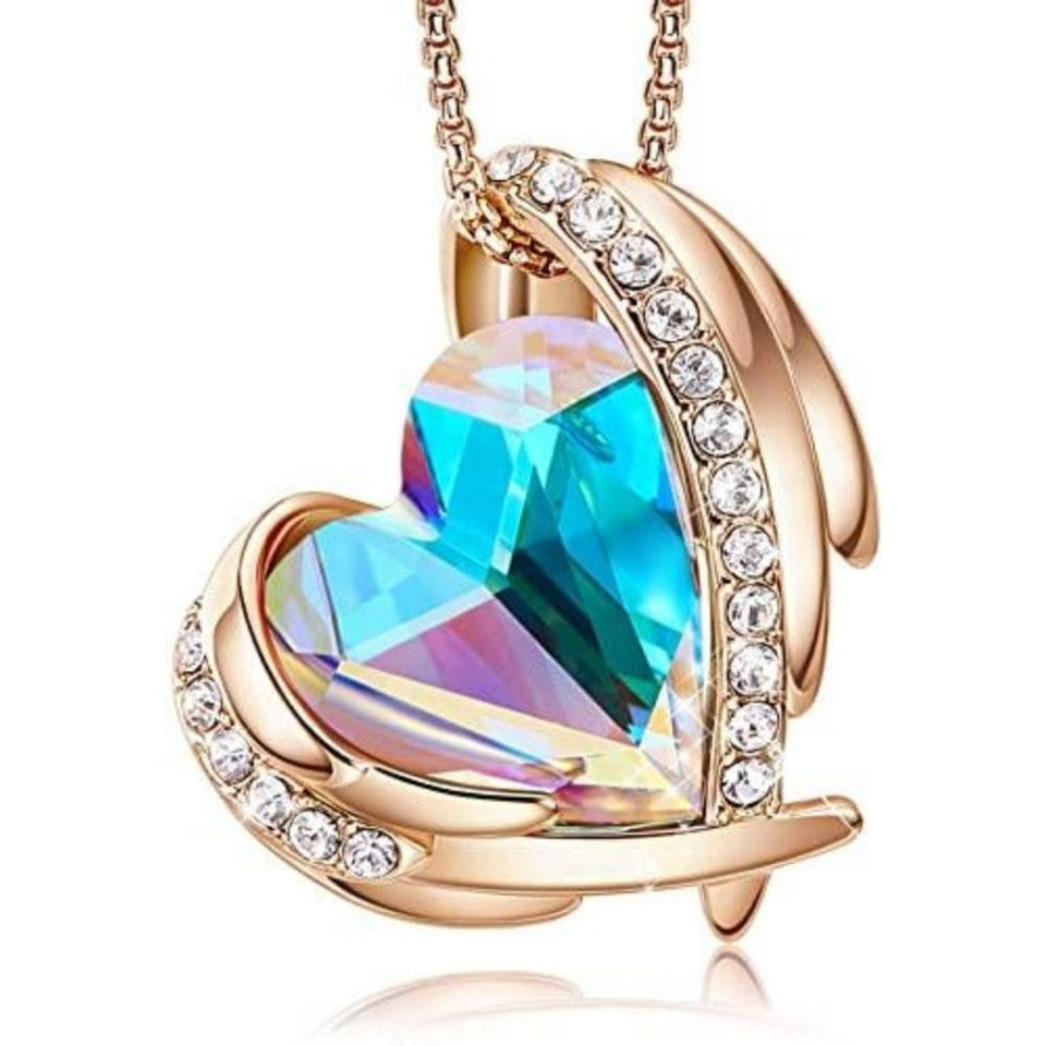 Heart Necklace -  Colorful
