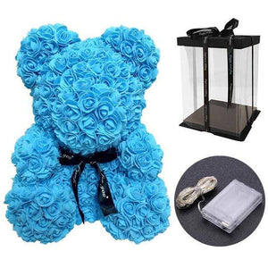 Luxury Rose Bear With LED Gift Box - Madeofrose