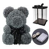 Luxury Rose Bear With LED Gift Box - Madeofrose