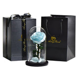 Preserved Rose In Glass Dome + Gift Box - Madeofrose
